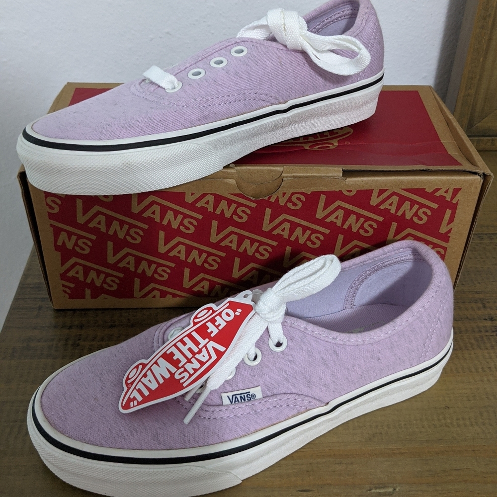 Vans Jersey lavender fog/sno 6 size women